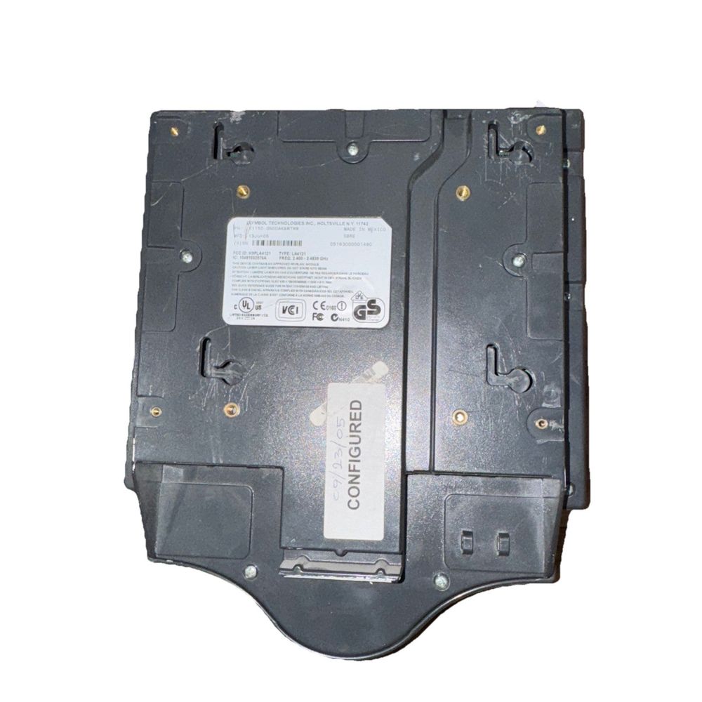Symbol Technoligies K1150-0N0DAKBWTWW Data Terminal (No cords) – a black and white photo of a hard drive