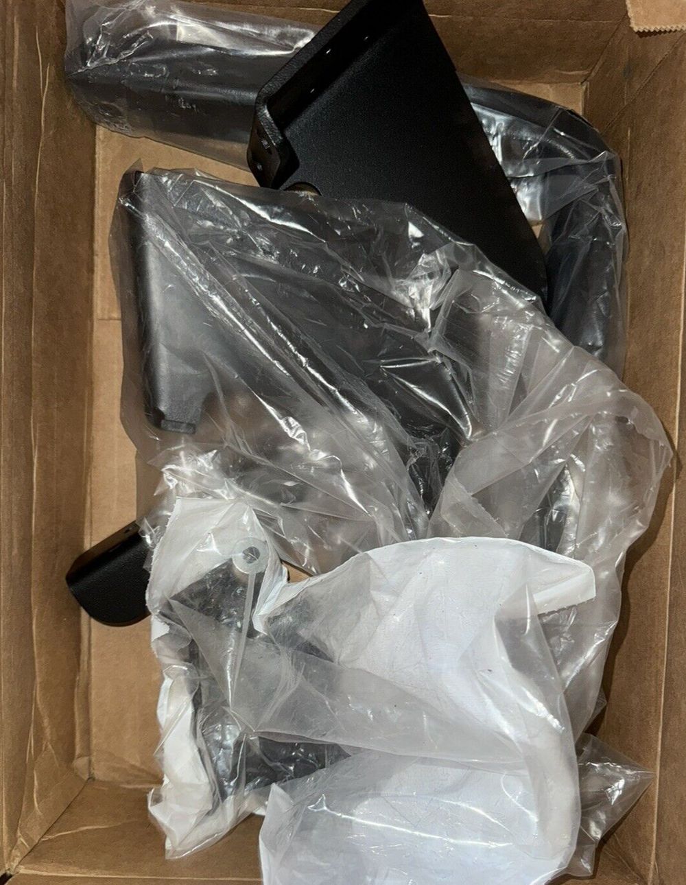 Luverne Truck Equipment 401473 Step Mounting Bracket 3 Pack – a box full of plastic bags