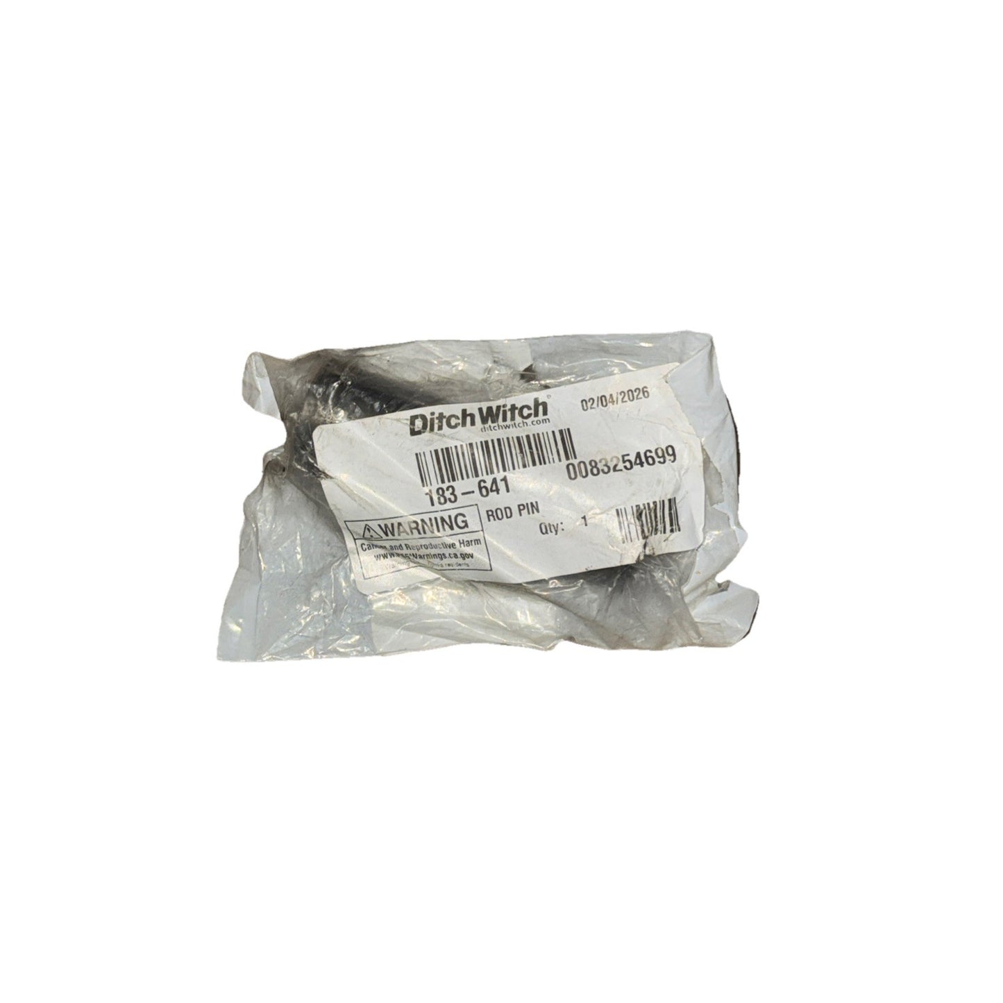 Ditch Witch 183-641 Rod Pin