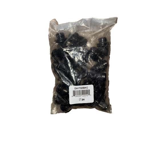 12X1.50 MAG Nut WITH WASHER 21MM Black Chrome DA1723BKC 24 Pack