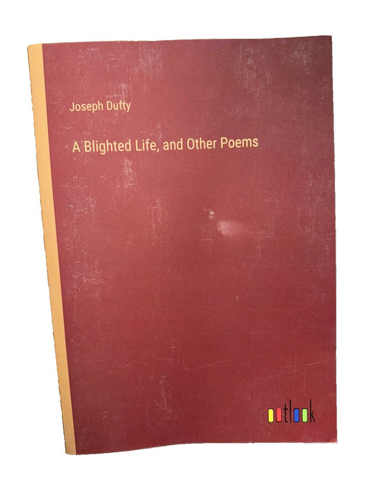 A Blighted Life, and Other Poems, DaveyDooDeals – a red book with the title ' ' a brighter, brighter, brighter '