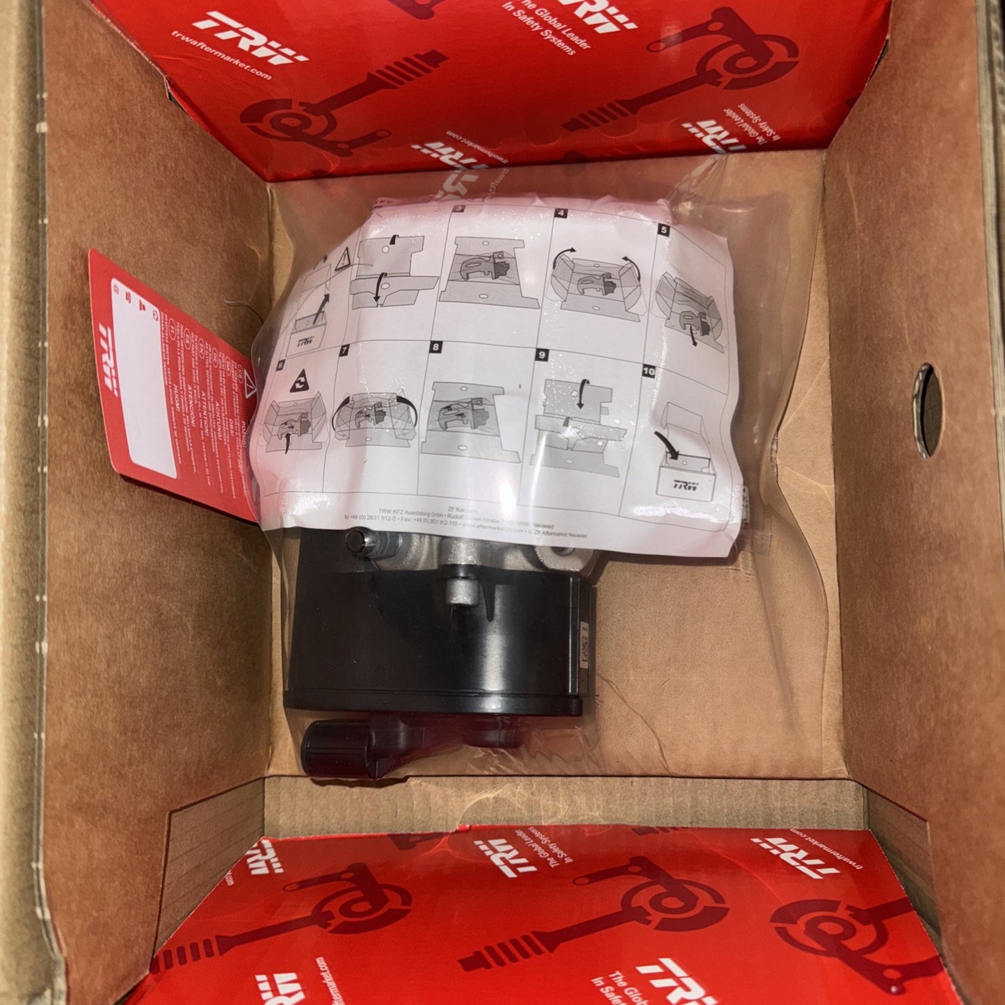 TRW BHN1105E Brake caliper Aluminium