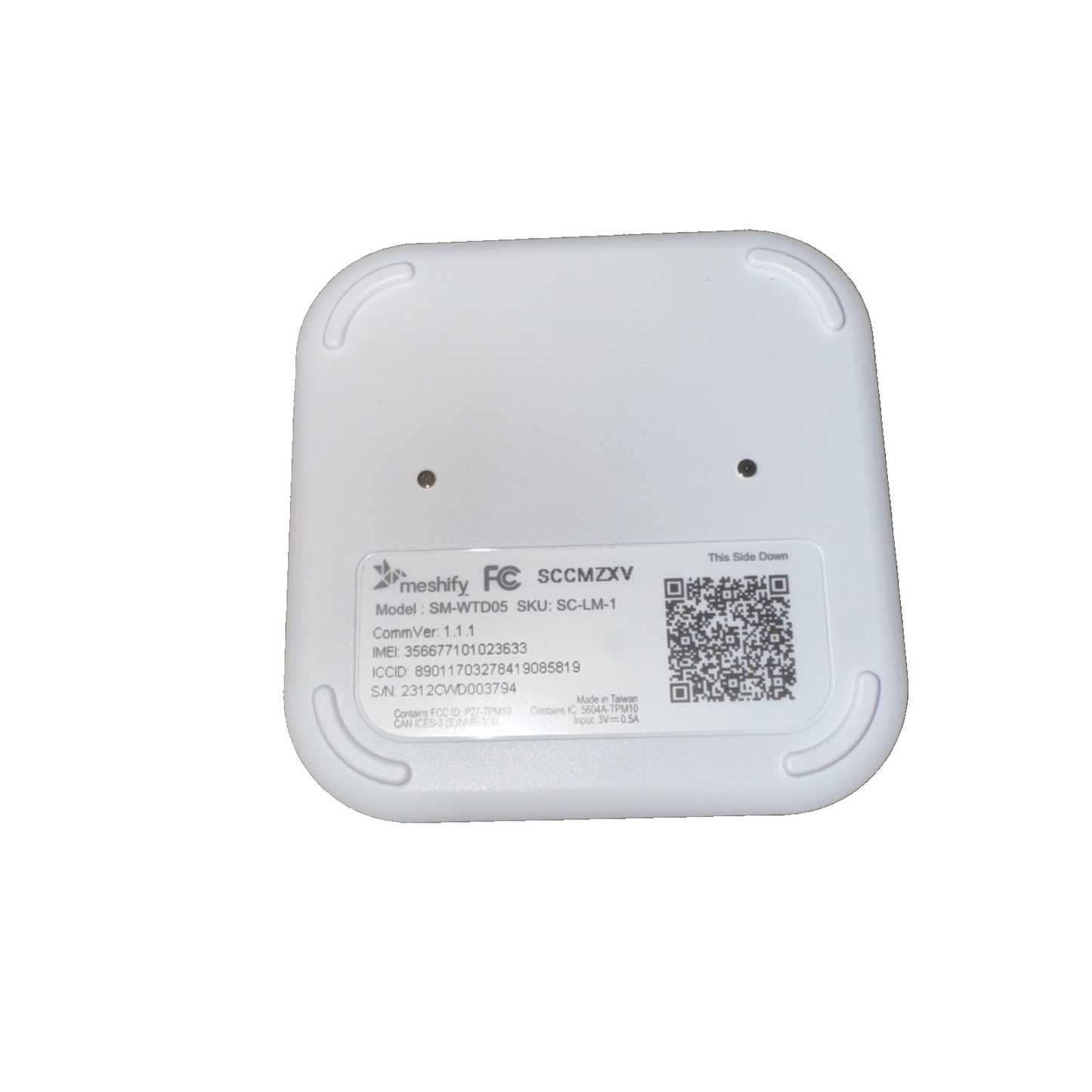 Meshify Water Leak & Freeze Sensor Detector Module SM-WTD05