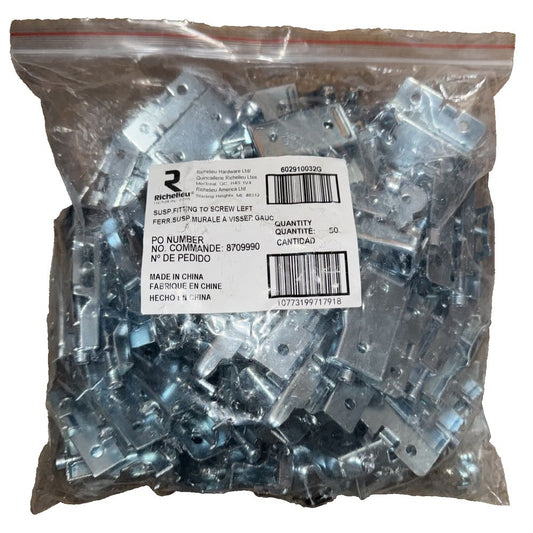 Richelieu 602910032G Susp. Fitting to Screw Left Ferr 50 Pack – a bag of screws