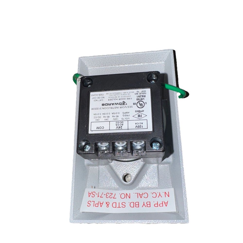 1508-AQN5 Surface Wall Mounted Electromagnetic Door Holder ( No Hardware), DaveyDooDeals – a single pole switch with a green wire