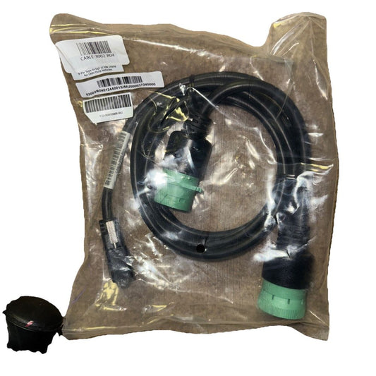 CABLE-3002 9-PIN Y Type 2 Cable For LMH Duty Vehicles NEW, Unbranded – a black and green cable with a white cord