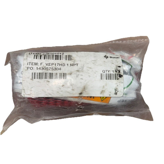 Stucchi 808101012, VEPHD Series, Threaded Flat Face Coupler, Connect Under Press – a bag of white and red paint