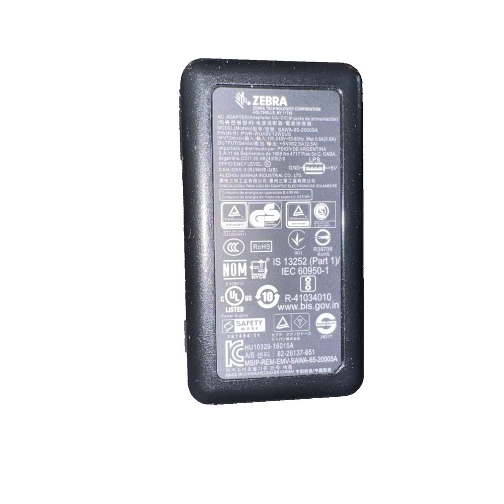 Zebra PWR-WUA5V12W0EU mobile device charger, DaveyDooDeals – asus battery for asus a7