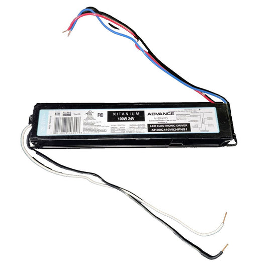 Advance Xitanium XI100C410V024FNS1 LED Driver – 100W, 24V, Reliable & Efficient, DaveyDooDeals – a battery with wires and wires