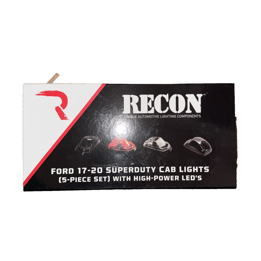 RECON ACCESS 264343WHBK Black Cab Lights