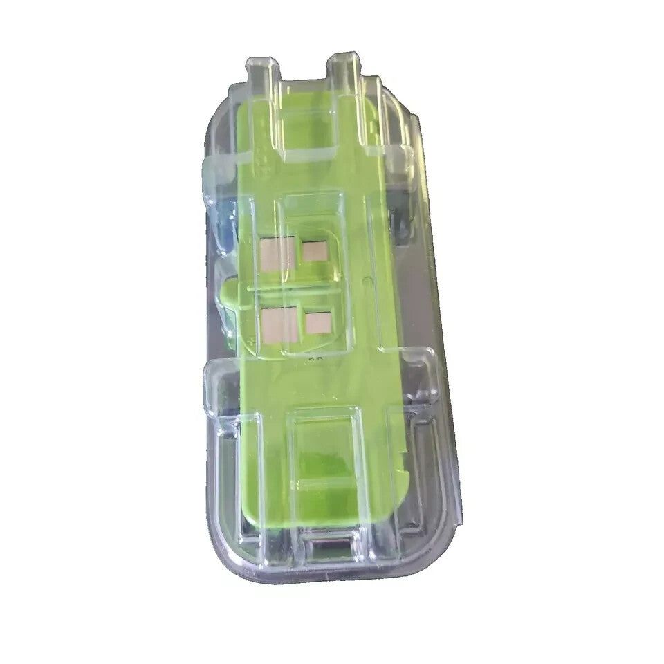 iRobot 4462425 Roomba Lithium Ion Battery Replacement - Compatible with Roomba 5 – a green plastic case with a small plastic cover