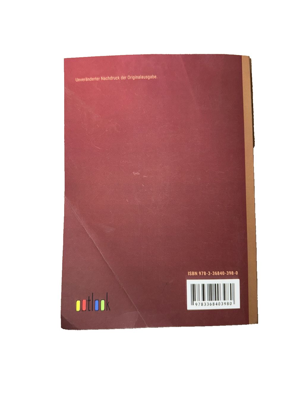 Denkwrdigkeiten aus dem Jahre 1812: Zweiter Band: Napoleons Zug gegen Russland, DaveyDooDeals – a red hardcover book with a brown cover