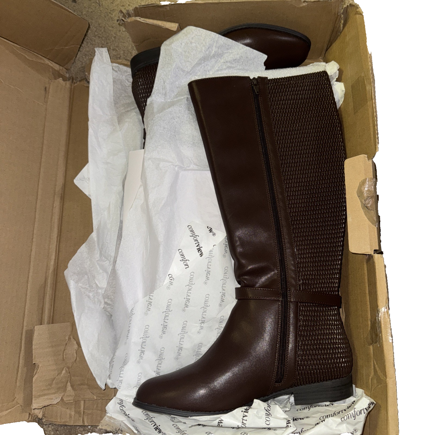 Comfortview The Reeve Tall Wide Calf Boot Size 10.5