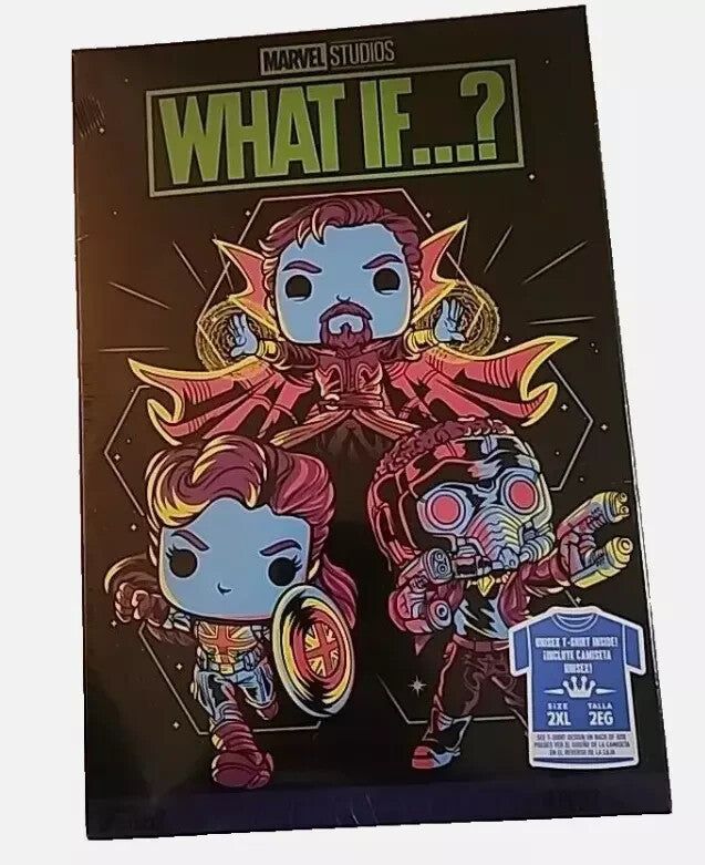 Funko Pop Marvel Studios What If Blacklight T-Shirt 2XL - Target Exclusive – marvel what ' s what?? 1 of 2