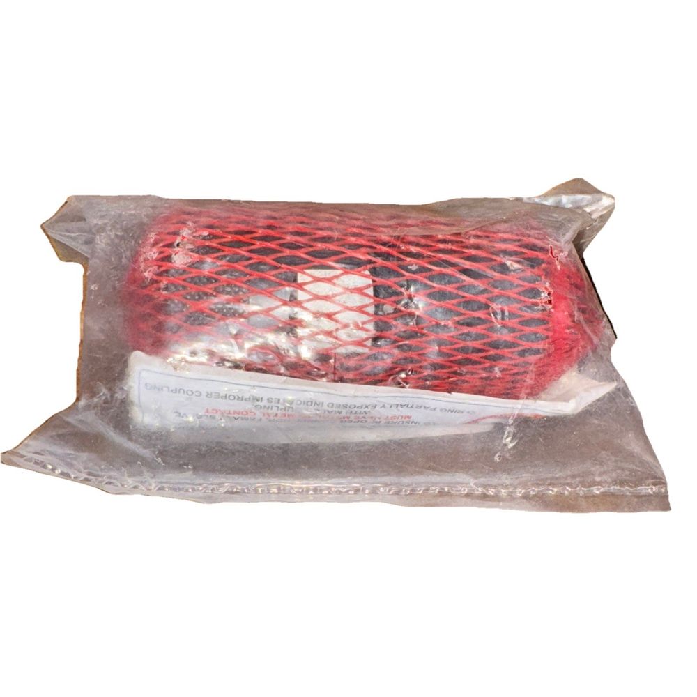 Stucchi 808101012, VEPHD Series, Threaded Flat Face Coupler, Connect Under Press – a bag of red plastic mesh