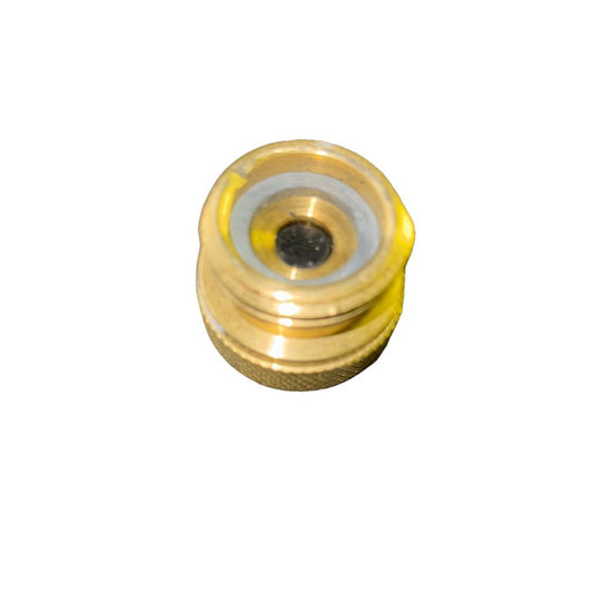 ME570 (Marshall Excelsior) Adapter-Hose End Sgl Pc 1-3/4Fx1-3/4M Ac – a brass threaded nut