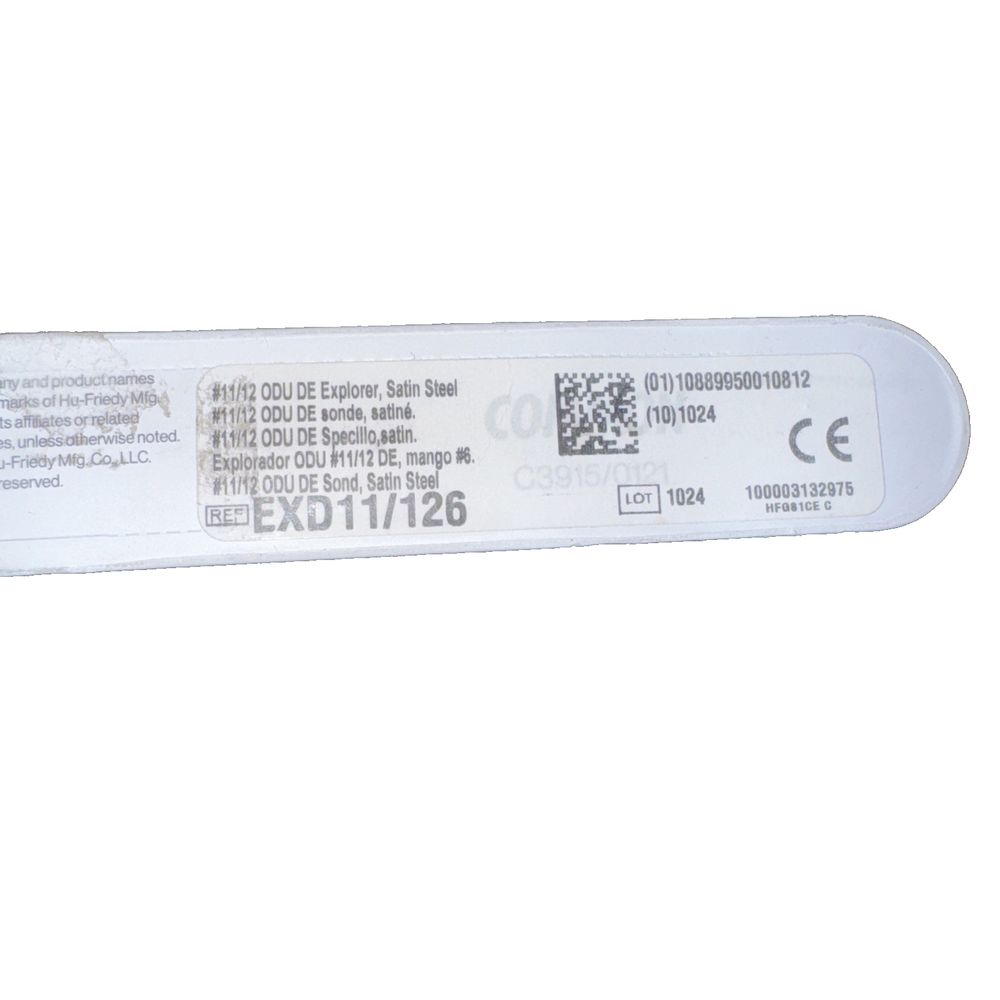 ODU De Explore Satin Steel #11/12 EXD11/126 – a white led strip with a white background
