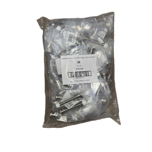 Onward 217nvb door stop 3”w/upc flexi nickel 50 Pack