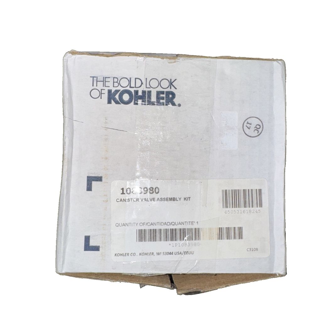 Kohler 1083980 Canister Valve Assembly Replacement Kit – kor - kor - kor - kor - kor - kor - ko