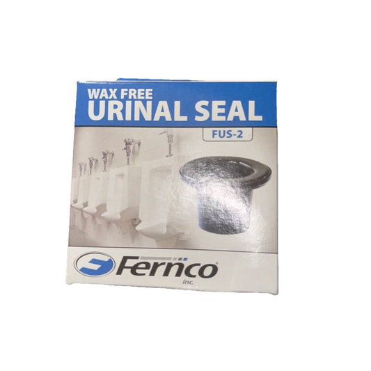 Fernco Wax-Free Urinal Seal FUS-2 Fernco FUS-2 018578014985, DaveyDooDeals – a package of a white toilet with a blue and white sign