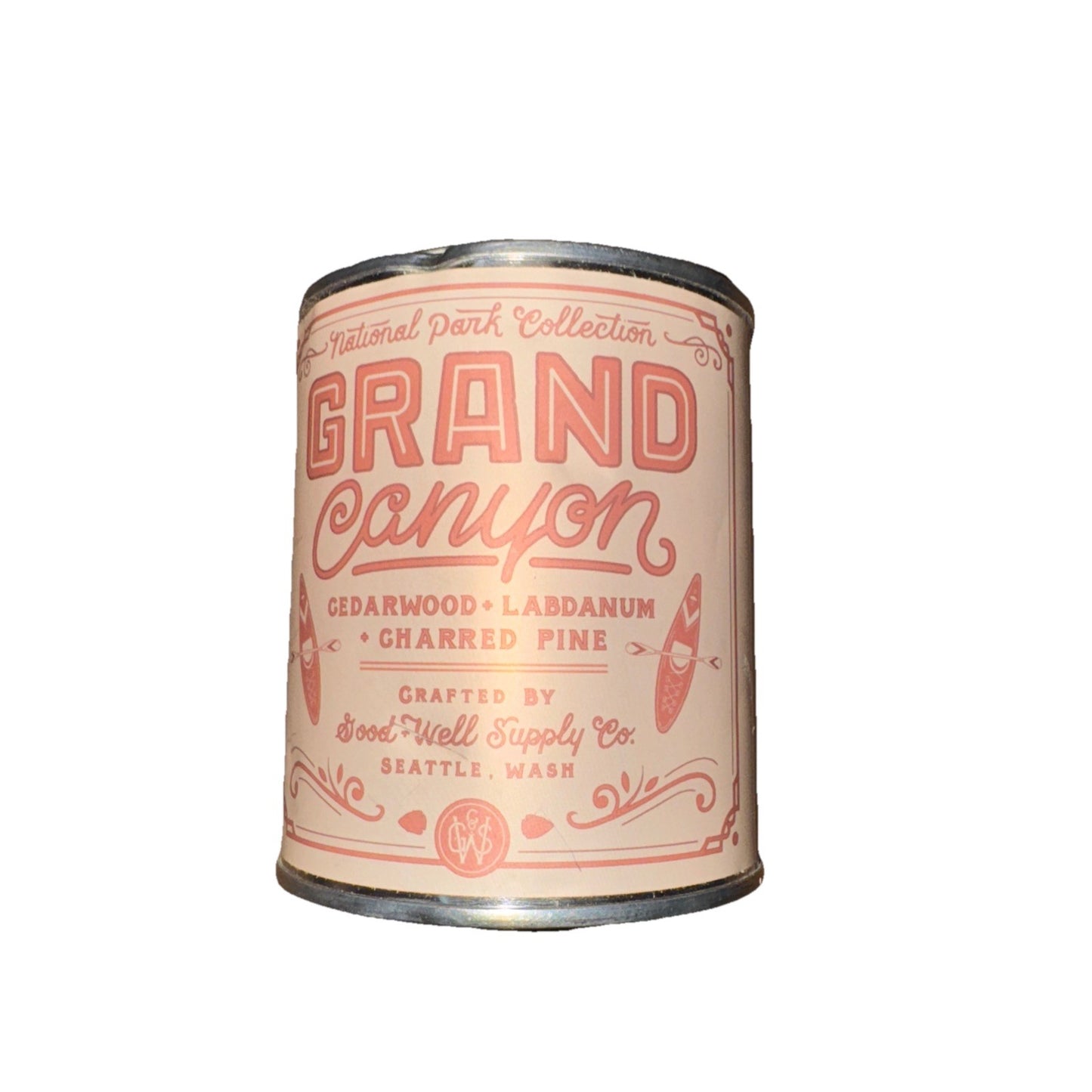 Grand Canyon Cedarwood+lAbdanum Charred Pine Candle 14OZ