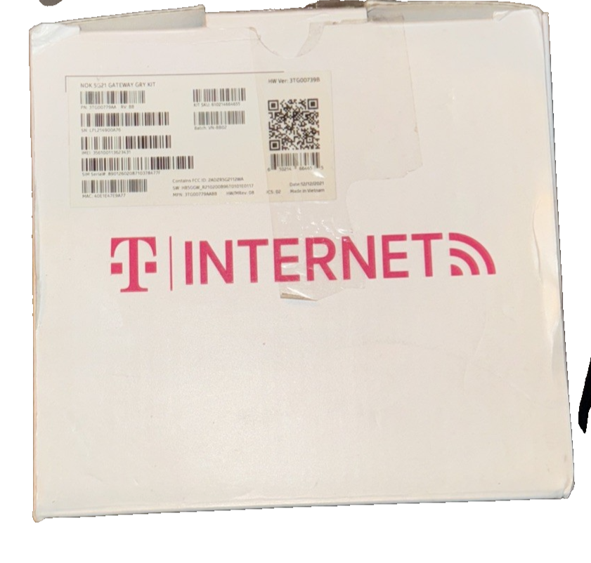 T-Mobile High Speed Internet Gateway  NOK 5G21 - Sourced From Liquidation Lot