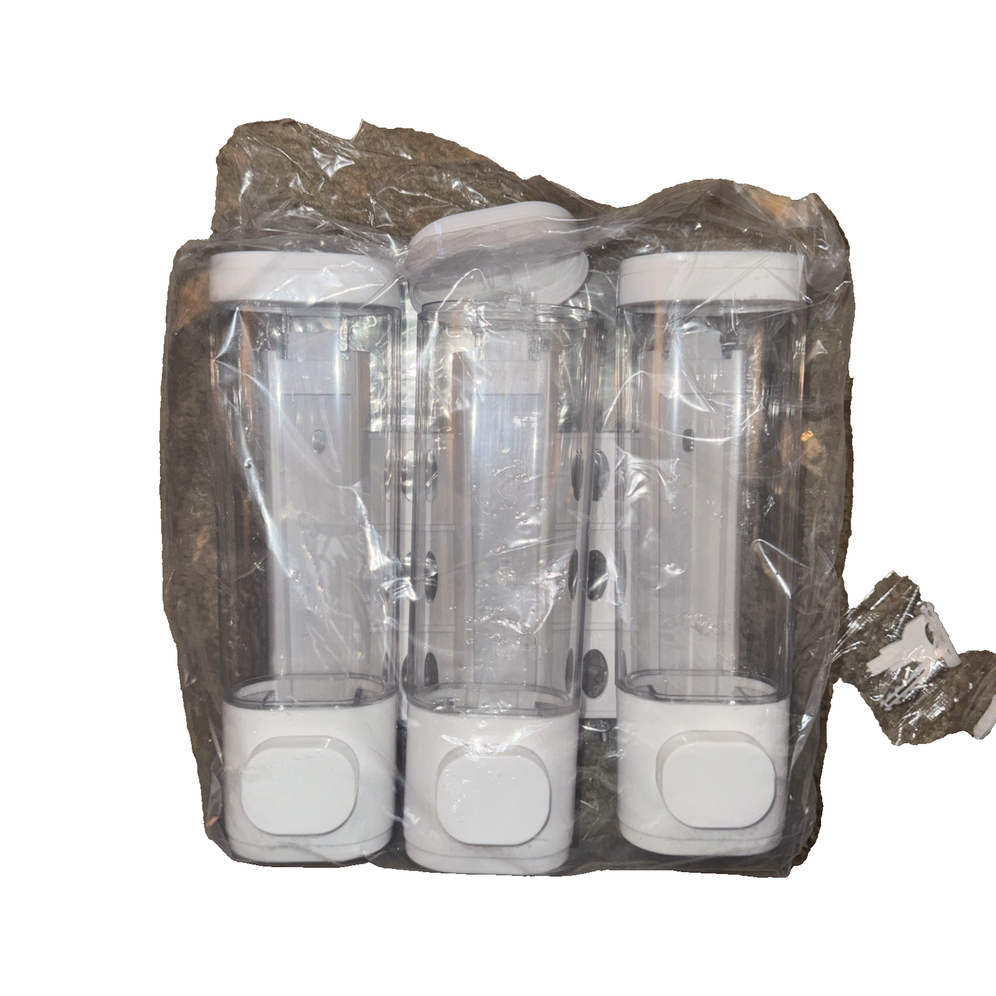 Soap Dispenser with Button 3 Pack 300Ml Capacity Each
