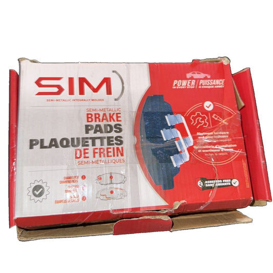 Rear Semi-Metallic Disc Brake Pads SIM-967 For Ram 1500 – sm bak ploten