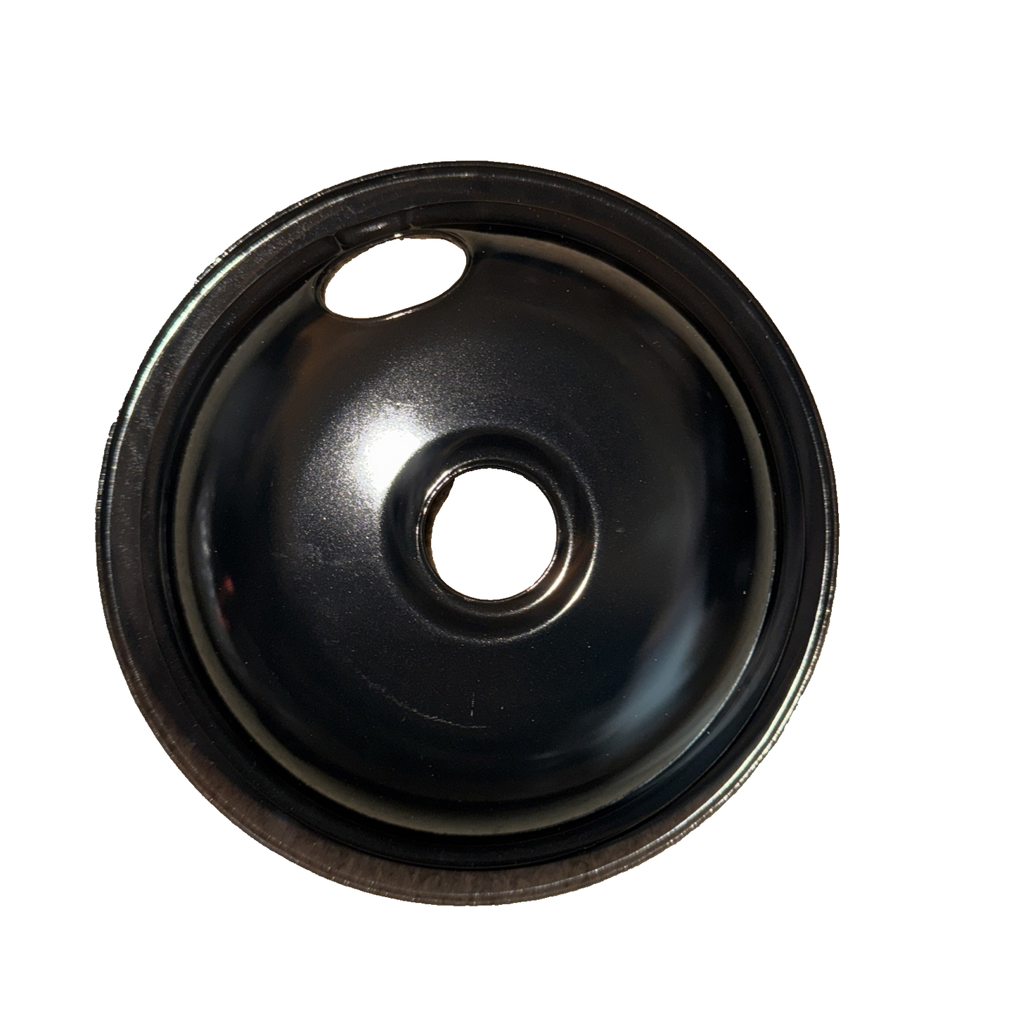 ApplianceMates Black Porcelain Drip Pans 4-pack 318067041 & 318067051 (4 Total)
