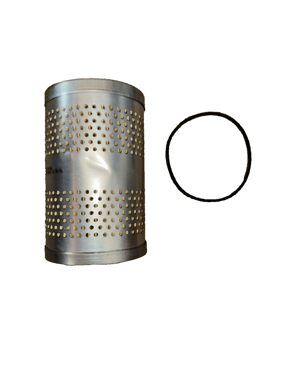 WIX Filters - 51143 Cartridge Fuel Metal Canister, Pack of 1 – a metal exhaust filter with a metal ring