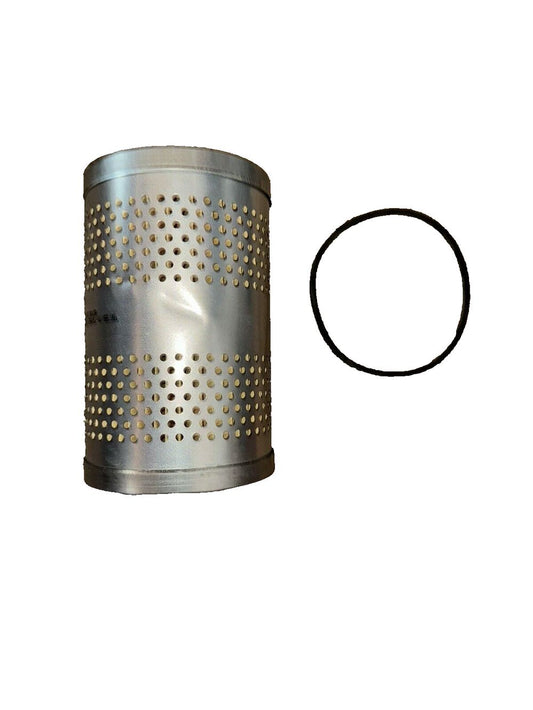 WIX Filters - 51143 Cartridge Fuel Metal Canister, Pack of 1 – a metal exhaust filter with a metal ring