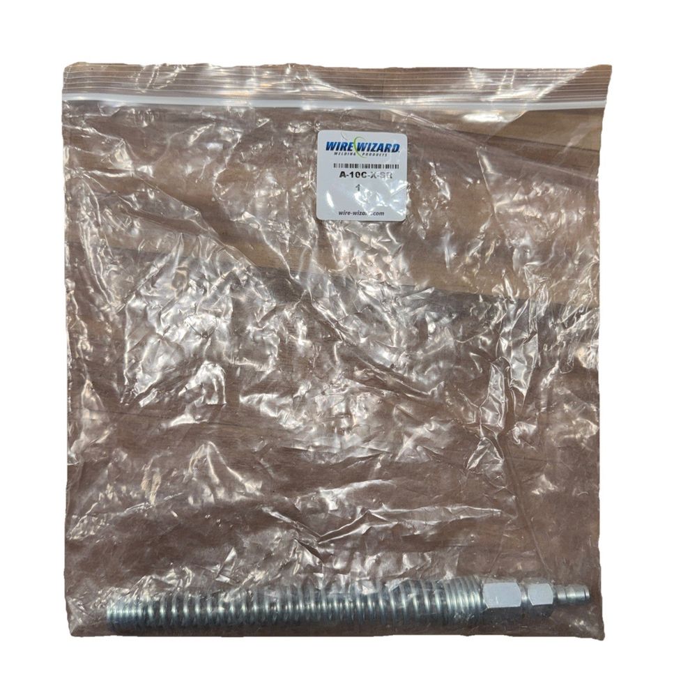 Wire Wizard Strain Relief Connector | A-10C-X-SR – a brown plastic bag with a plastic handle