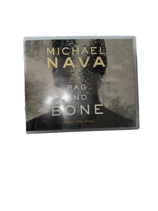 Rag and Bone: A Henry Rios Novel AudioBook, DaveyDooDeals – a cd with the cover of a man ' s face