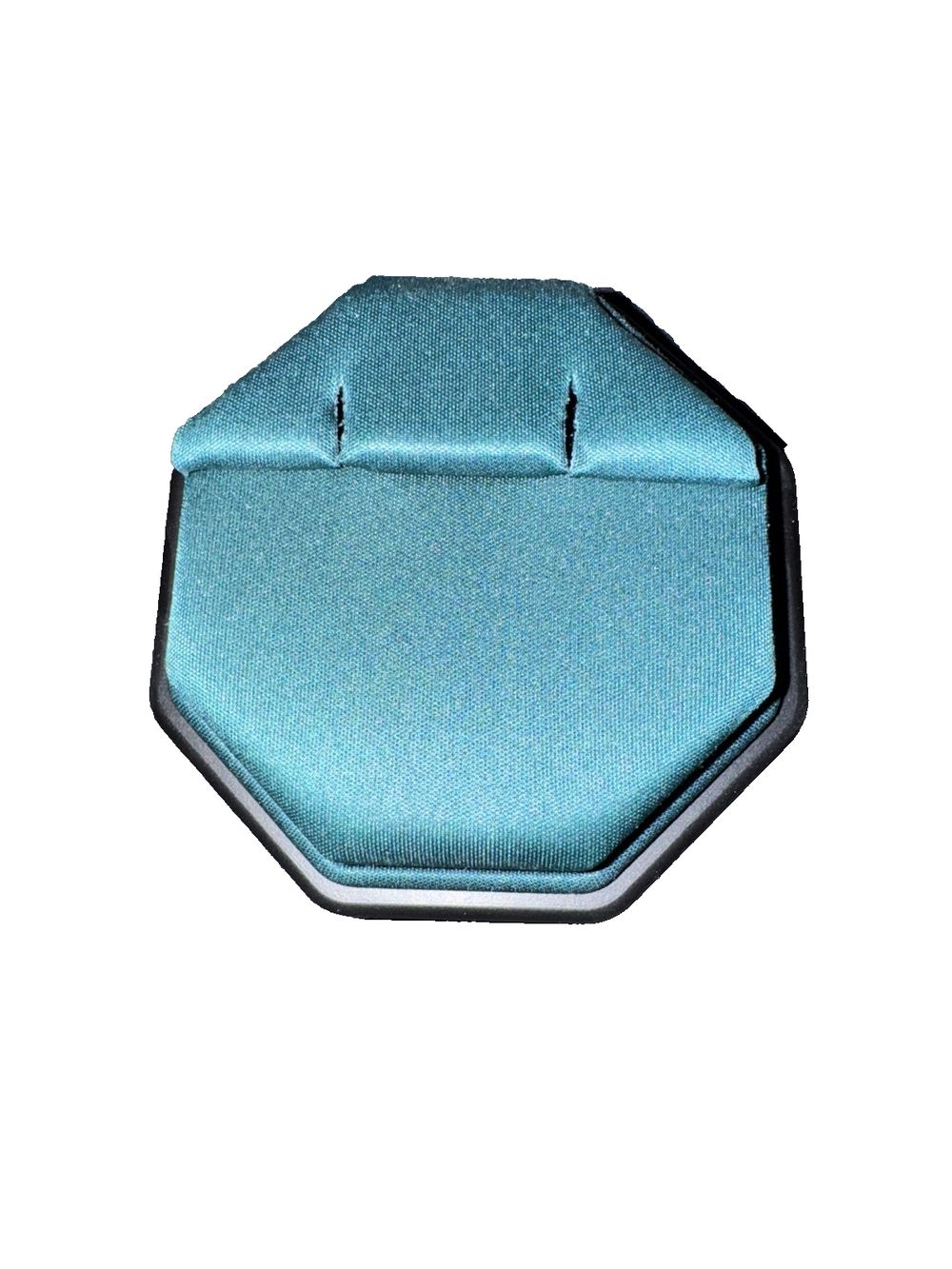 1x 1 PC Clip-on Hanging Earing Small Green Display Pad, DaveyDooDeals – a blue and black octagonal shaped box