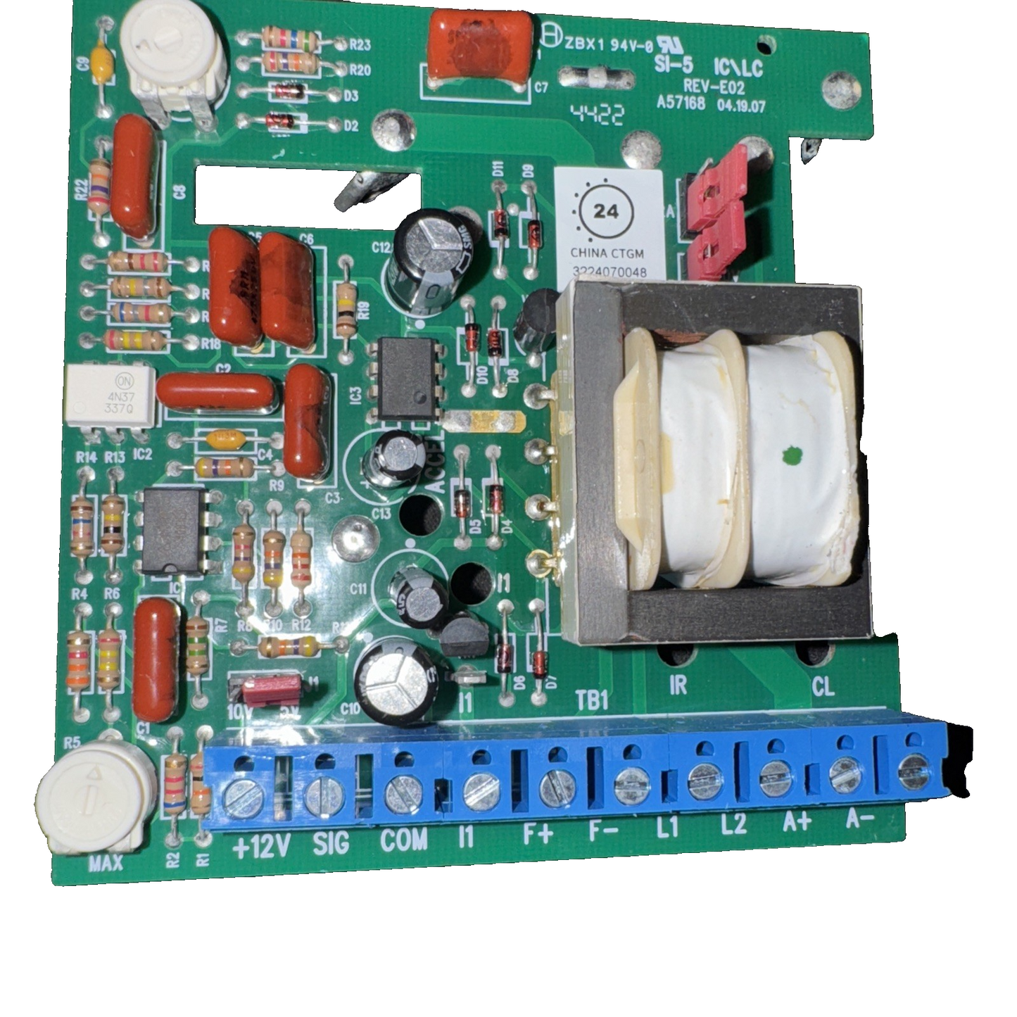 KB Electronics A57168 Control Interface with Sig ISO Option