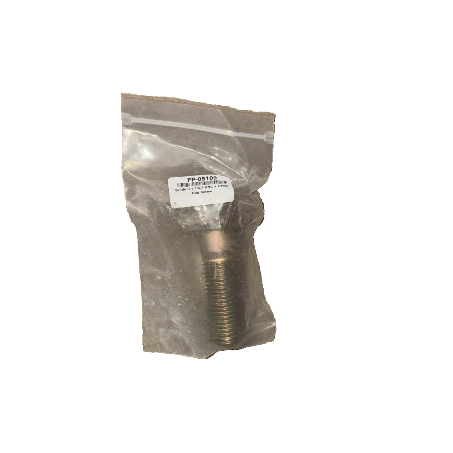 PP-05109 Grade 8 1 1/4-7 UNC x 4 Hex Cap Screw
