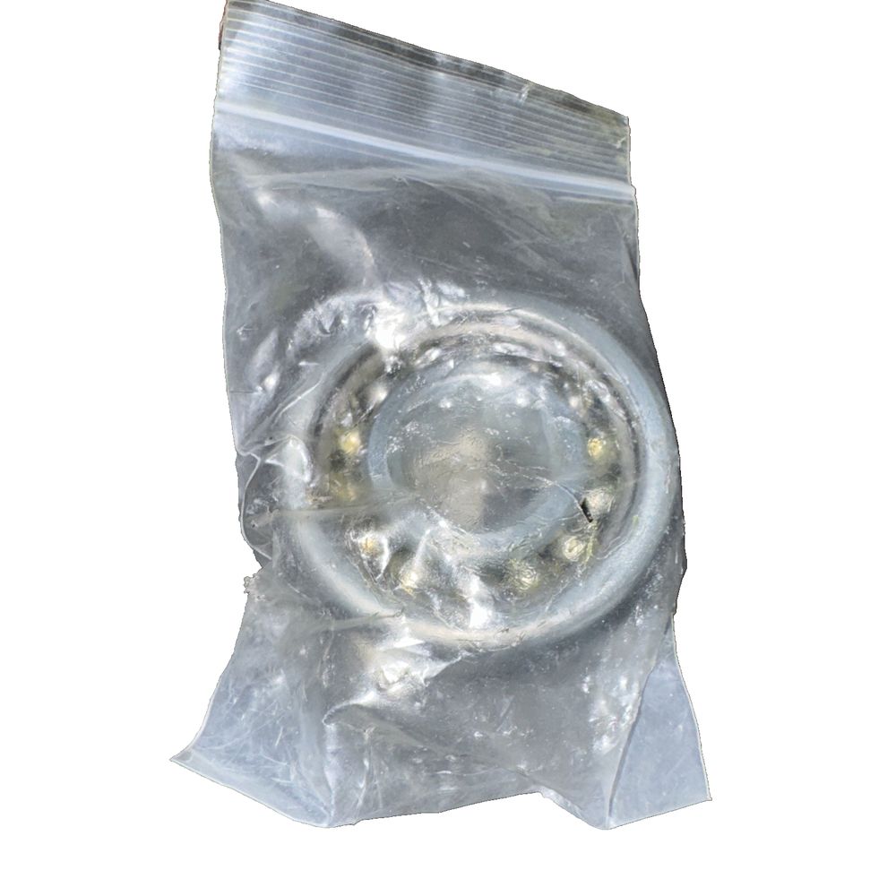 General Purpose Conveyor Roller Bearing: 1 1/16 in For Axle Size, 3.07 in Bearin, Unbranded – a bag of silver foil