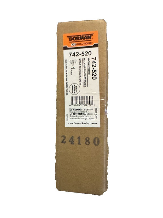 Dorman 742-520 - Power Window Lift Motor – a brown cardboard box with a label on it