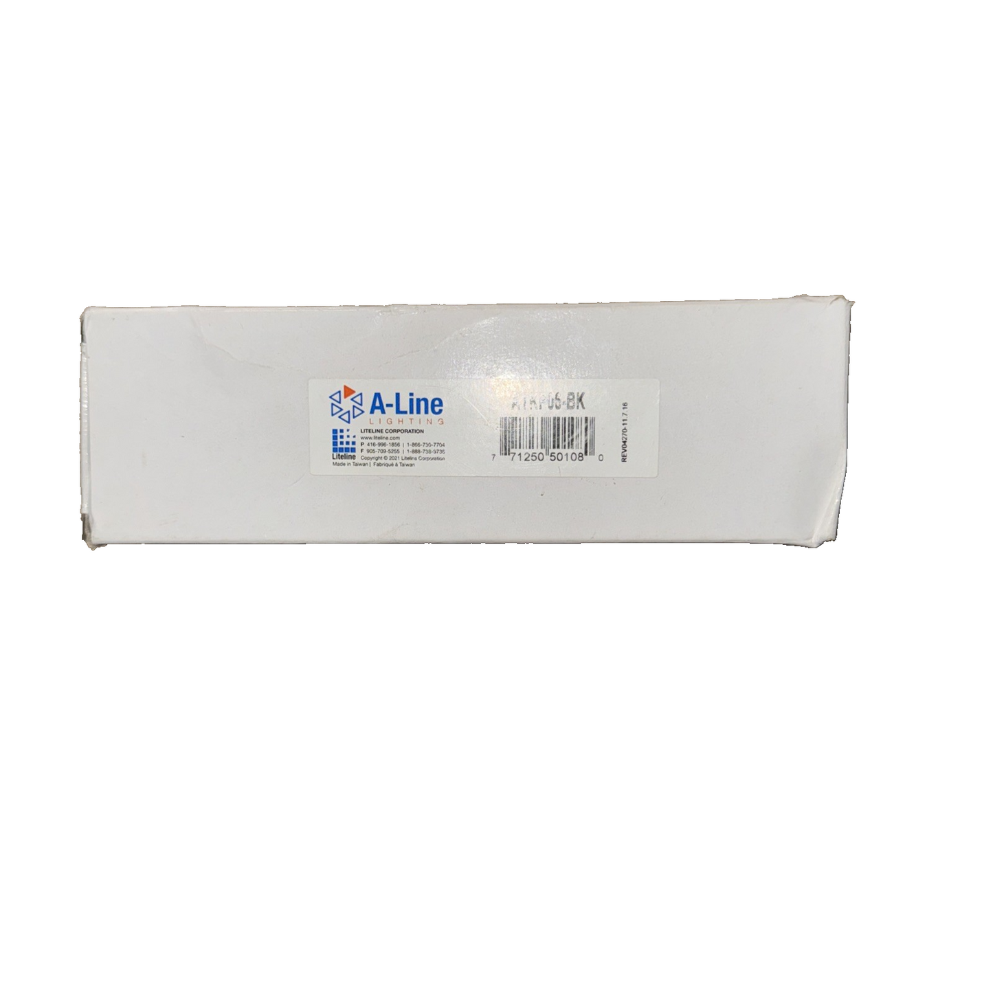 LITELINE ATKP06-BK 20Amp 120V A-Line Live End Conduit Feed, Black