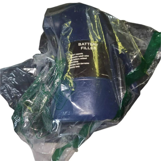 2L Battery Filler for Car Deep Cycle - Liquid Filling Jug Tool for Battery Repai, Unbranded – a blue plastic bag with a green plastic bag