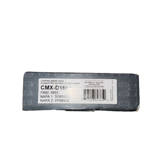 Rear Ceramic Disc Brake Pads CMX-D1665 Replacement For Ford Escape Edge Fusion – a battery for the motorola x - dx - 6