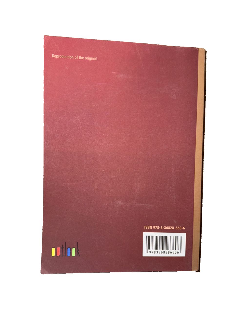 Cast Upon the Breakers: in large print, DaveyDooDeals – a red hardcover book with a white background