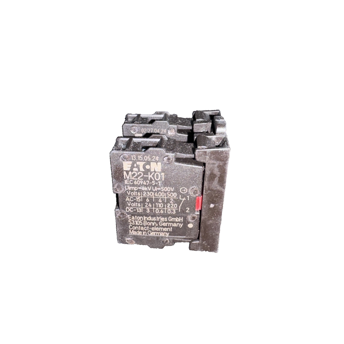 EATON M22-AK11 Contact Element Complete Module 21650 5 Pack