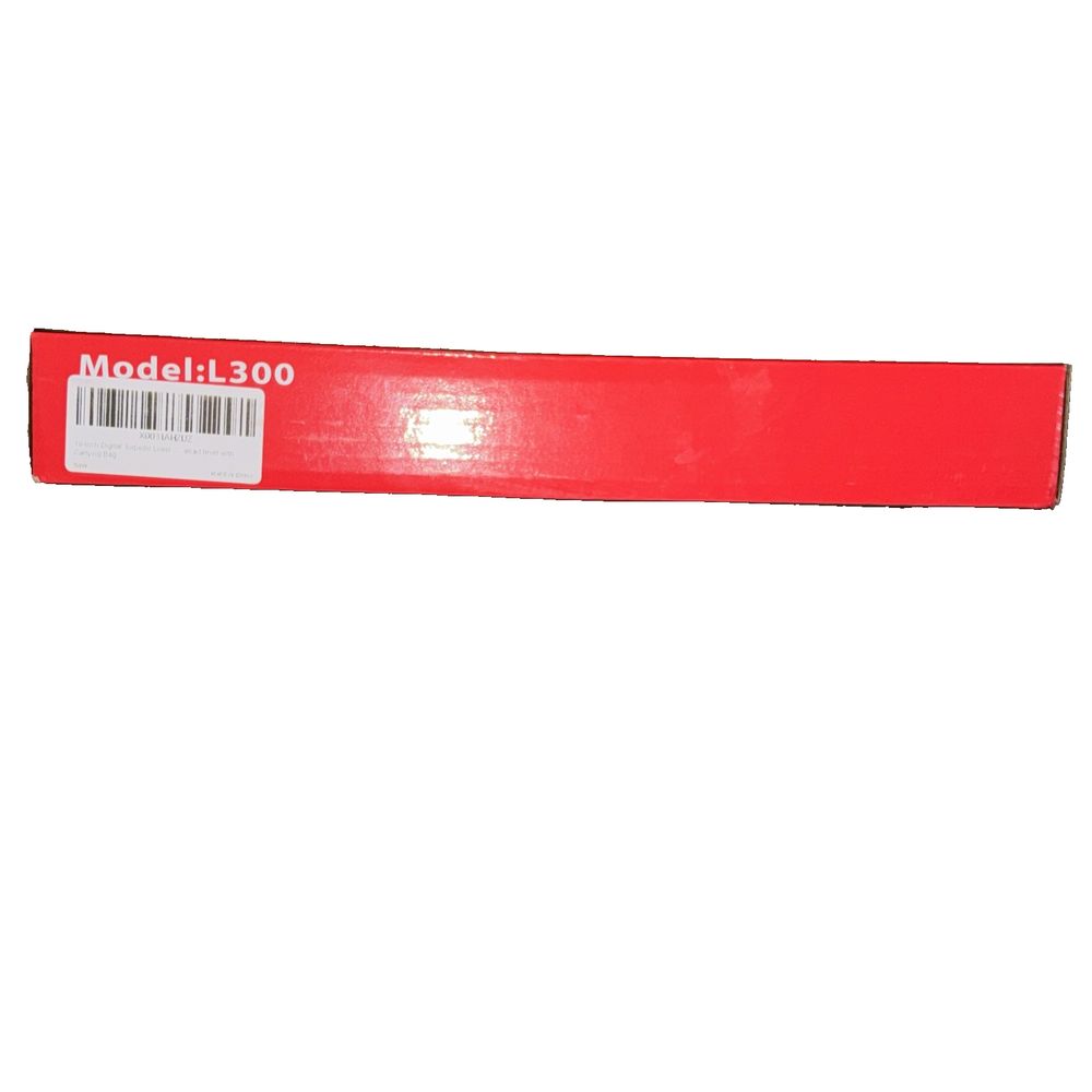 IP54 dust and waterproof digital level 10 inch, Unbranded – a red box with a white label on it