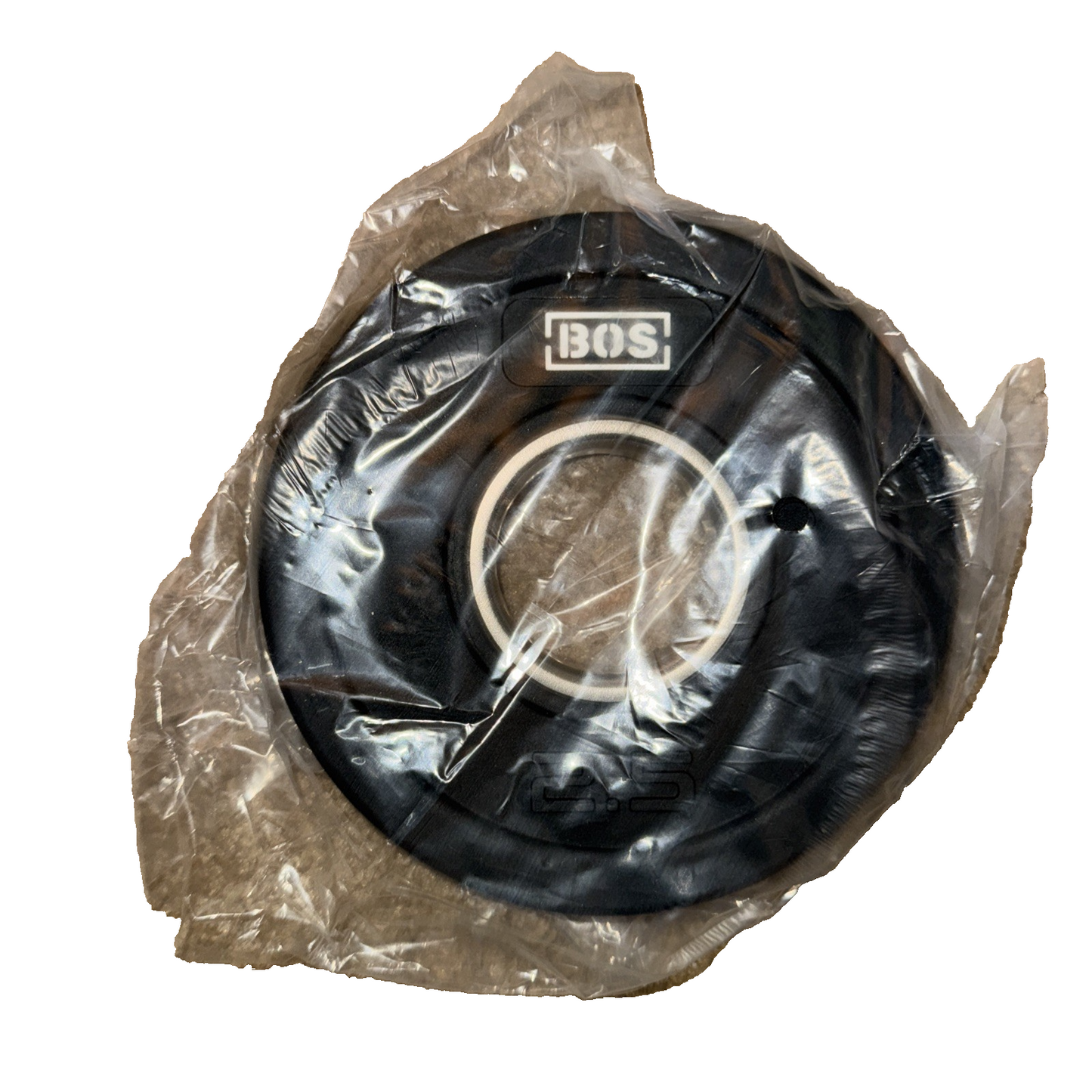 RBR-P2 2.5Lbs Rubber Coated Iron Weight Plates 2 Pack