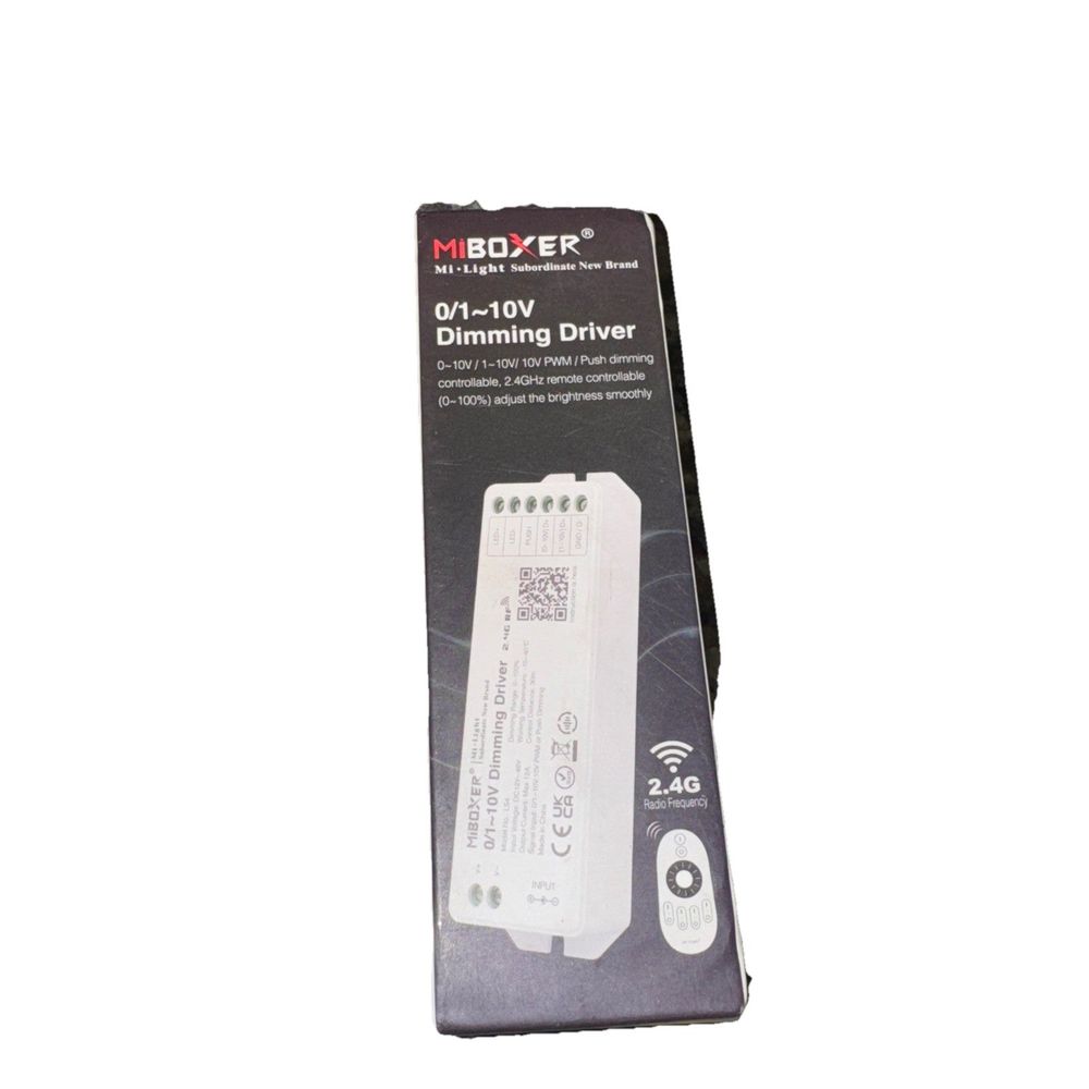 MiBoxer LS4 0-10V / 1-10V Dimmer PWM / Dimmer Push +RF (No Controller) – a box of battery for the hb - dv