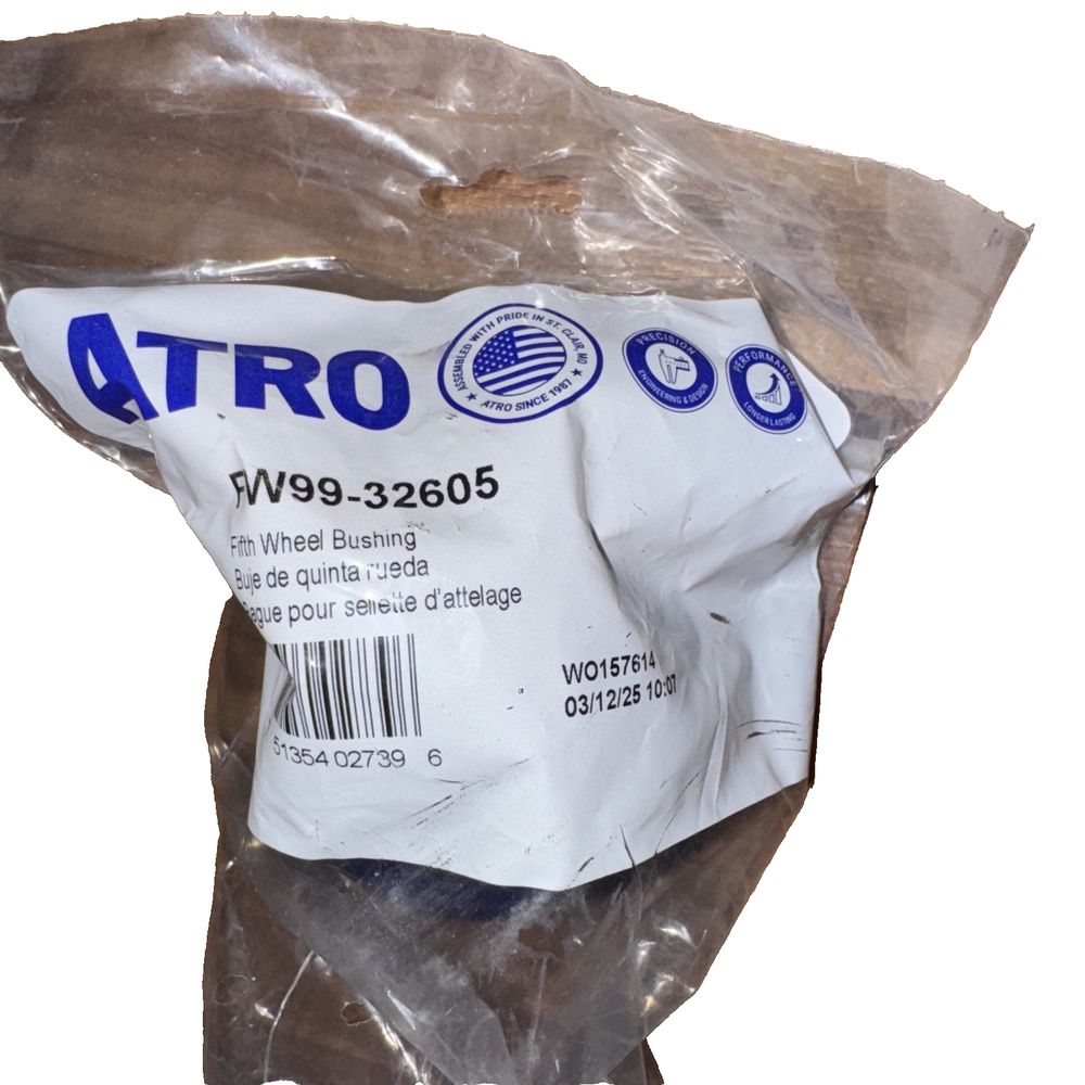 FW99-32605 — Fifth Wheel Bushing, DaveyDooDeals – a bag of food that is wrapped in plastic