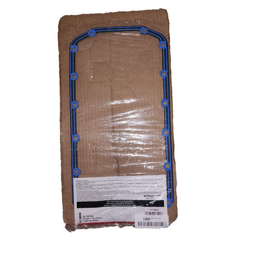 FEL-PRO OS 30820 Oil Pan Gasket Set – a picture of the front of a plastic box with a blue plastic cover