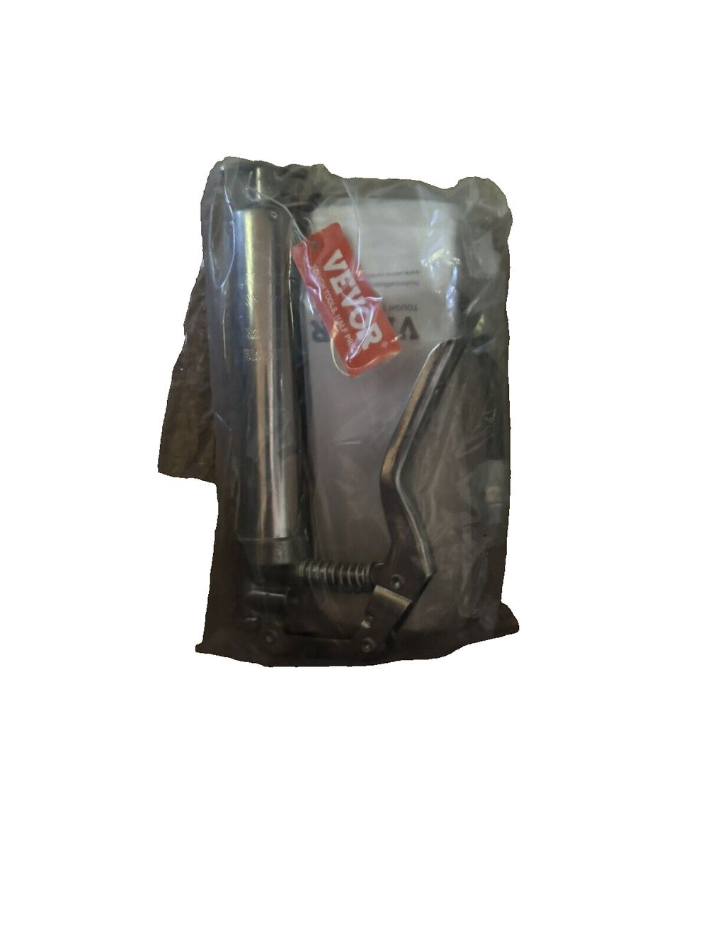VEVOR Grip Grease Gun Grip, 3500 PSI, 4 OZ - 120 CC Capacity Heavy Duty Profess – a bag with a knife and a knife in it