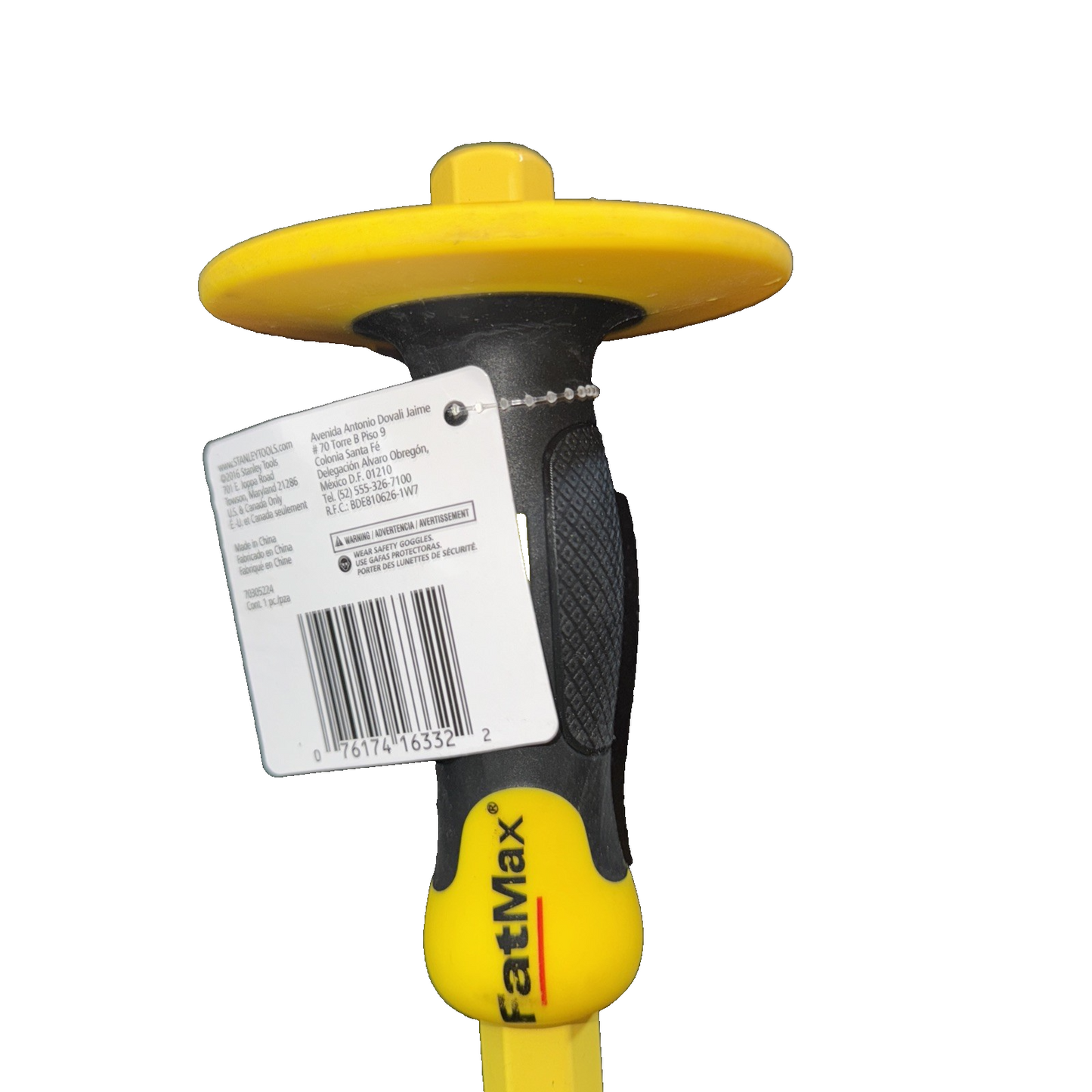 Stanley 16-332 FatMax Cold Chisel with Bi-Material Hand Guard